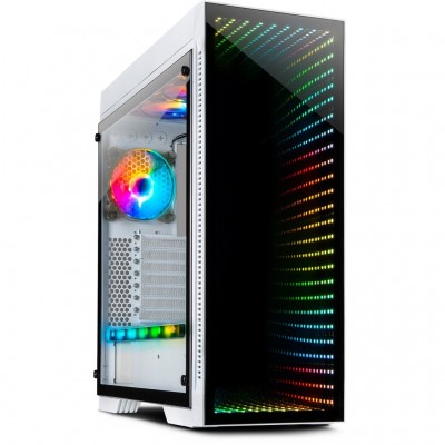 Case Inter TechX-908 Infini2 Midi-Tower RGB Bianco