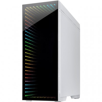 Case Inter TechX-908 Infini2 Midi-Tower RGB Bianco