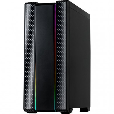 Case Inter Tech S-3901 Impulse Midi-Tower LED RGB Vetro Temperato Nero