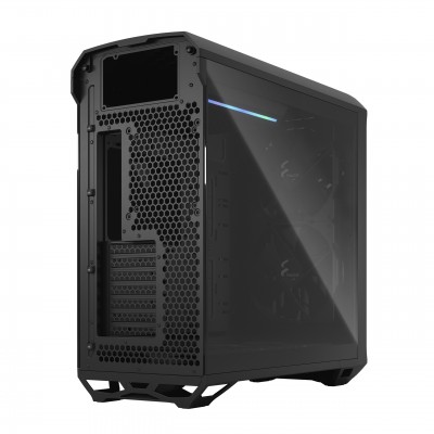 Case Fractal Design Torrent Midi-Tower Light Tint Vetro Temperato Nero