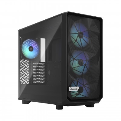 Case Fractal Design Meshify 2 Lite RGB Midi-Tower Light Tint Vetro Temperato Nero