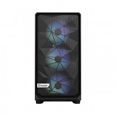 Case Fractal Design Meshify 2 Lite RGB Midi-Tower Light Tint Vetro Temperato Nero