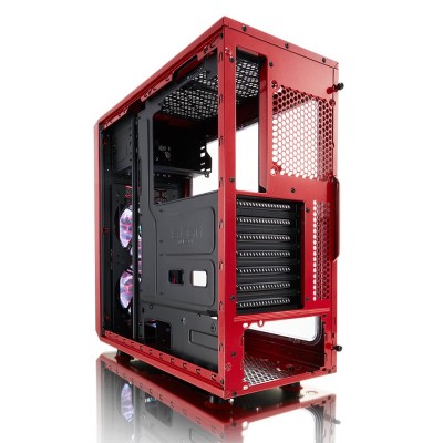 Case Fractal Focus G Mystic Midi-Tower Red