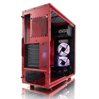 Case Fractal Focus G Mystic Midi-Tower Red