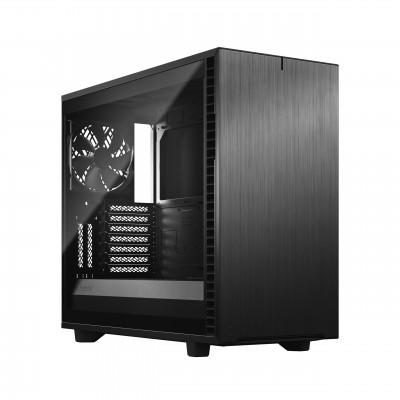 Case Fractal Design Define 7 Black TG Midi Tower Vetro Temperato Nero