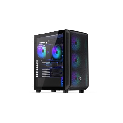 Case Endorfy ARX 500 ARGB Mini-Tower Vetro Temperato Nero