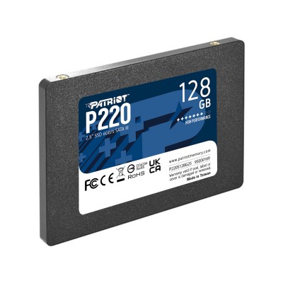 SSD SATA III PATRIOT P220 128GB SSD