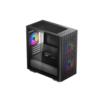 Case DeepCool MATREXX 40 3FS Mini-Tower Vetro Temperato Nero