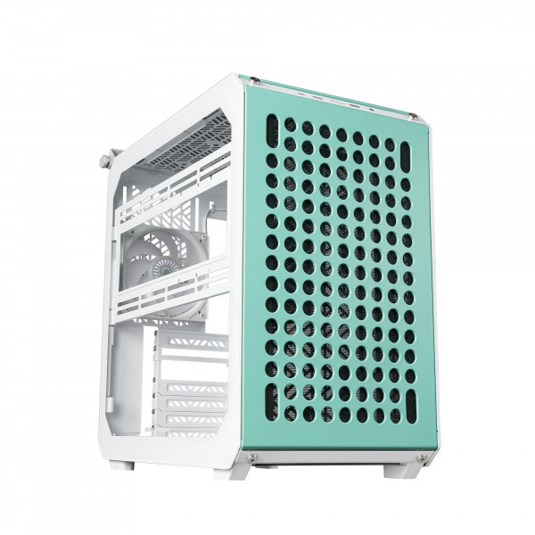 Case Cooler Master Qube 500 Flatpack Macaron Edition Mini-Tower Menta