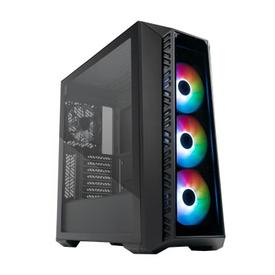 Case Cooler Master MasterBox 520 Midi-Tower Vetro Temperato Nero