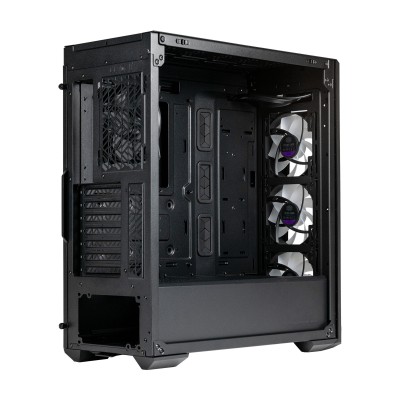 Case Cooler Master MasterBox 520 Midi-Tower Vetro Temperato Nero