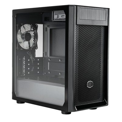 Case Cooler Master Elite 300 Mini-Tower Vetro Temperato Nero