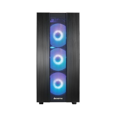 Case Chieftec Hunter 2 Midi-Tower LED RGB Nero