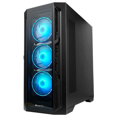 Case Chieftec Apex GA-01B-TG-OP Midi-Tower ARGB Vetro Temperato Nero