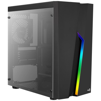 Case Aerocool Bolt Mini-Tower LED RGB Nero