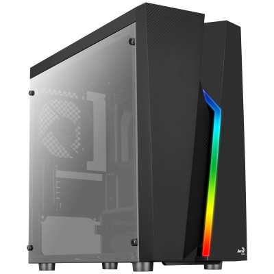 Case Aerocool Bolt Mini-Tower LED RGB Nero