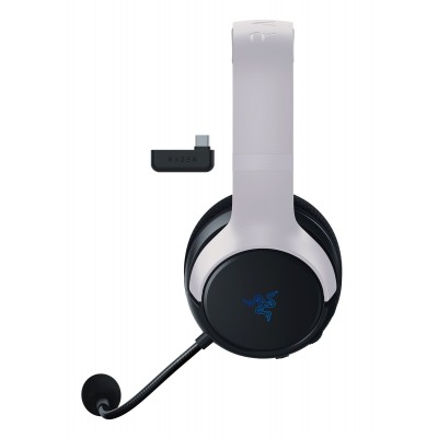 Cuffie Da Gaming Razer Kaira HyperSpeed ​​Certificate PlayStation Bianco