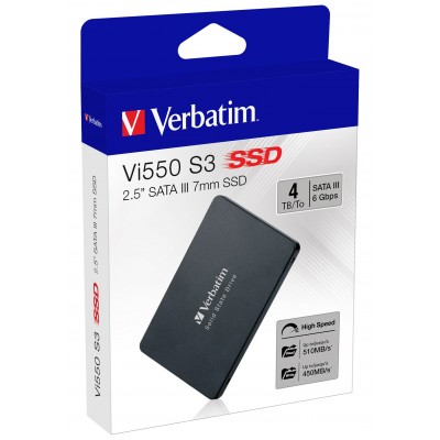 SSD M.2 VERBATIM Vi550 S3 4TB SSD