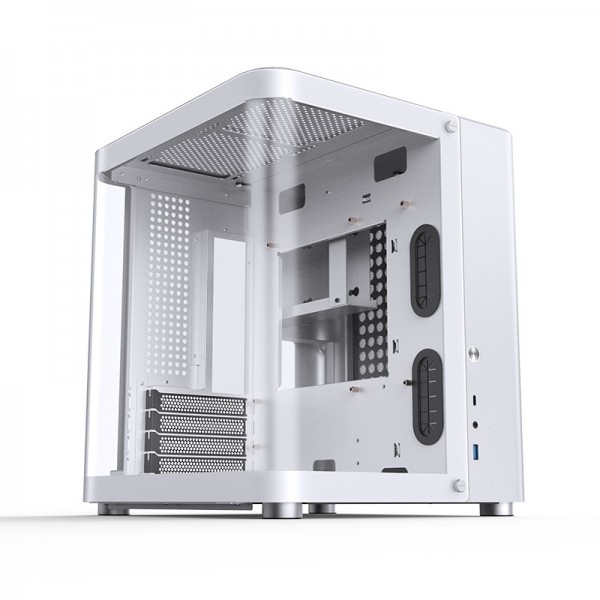 Case Jonsbo TK-1 2.0 Micro-ATX Vetro Temperato Bianco