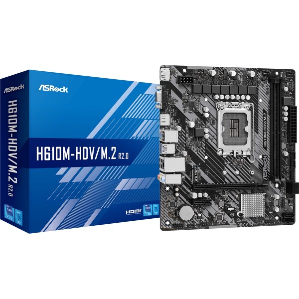 Scheda madre ASROCK H610M-HDV/M.2 R2.0 socket 1700