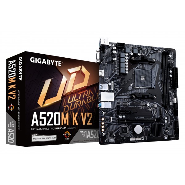 Scheda madre GIGABYTE GA-A520M K V2 socket AM4