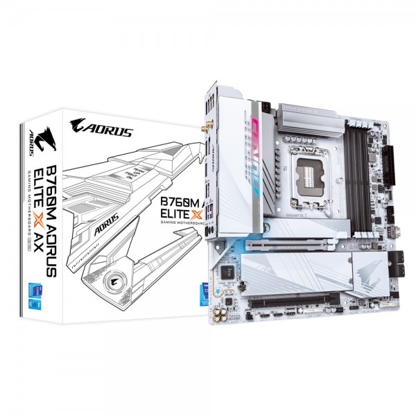 Scheda madre GIGABYTE GA-B760M A ELITE X AX socket 1700