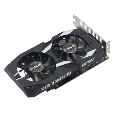 Scheda video Asus GeForce GTX 1650 4GB DUAL P-EVO D6 OC