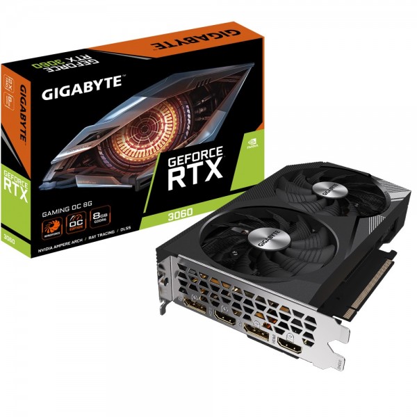 Scheda video Gigabyte GeForce RTX 3060 8GB Gaming OC 2.0