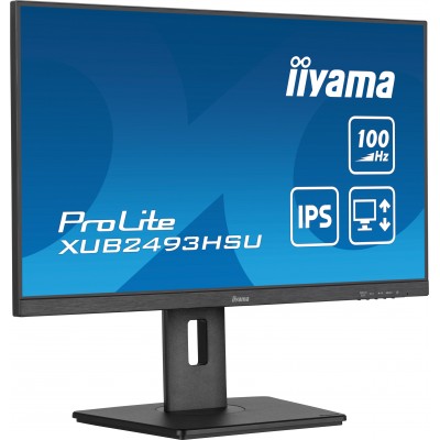 Monitor iiyama ProLite XUB2493HSU-B6 24'' FullHD AMD Free-Sync IPS LED Nero Opaco