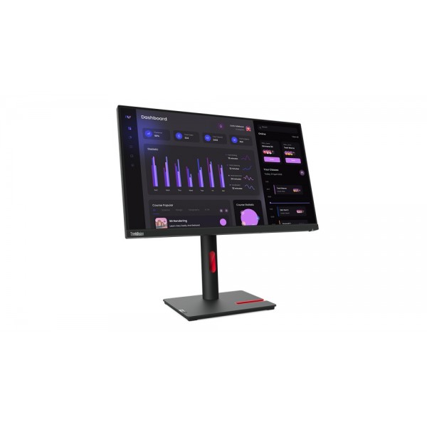 Monitor Lenovo ThinkVision T24i-30 24'' Full HD IPS HDMI DisplayPort VGA Pivot LED Nero