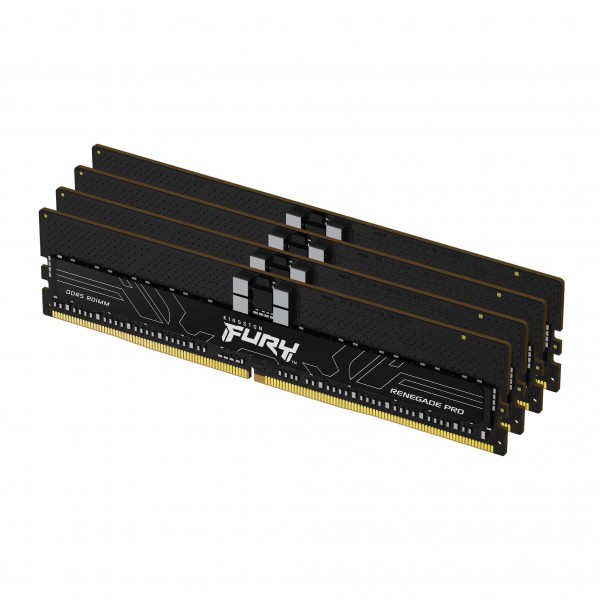 Ram KINGSTON RENEGADE PRO DDR5 5600Mhz 64GB (4x16) XMP 3.0 /EXPO 3.0 CL36 NERO