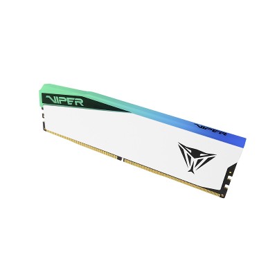 Ram PATRIOT ELITE DDR5 6000MHz 32GB (1x32) RGB XMP 3.0 EXPO CL42 BIANCO