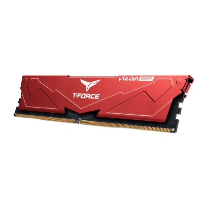 Ram TEAM GROUP T-FORCE VULCAN DDR5 5200MHz 16GB (1x16) XMP 3.0 CL40 ROSSO