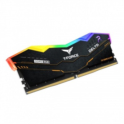 Ram TEAM GROUP T-FORCE DELTA TUF DDR5 5600MHz 32GB (2x16)RGB XMP 3.0 CL32 NERO