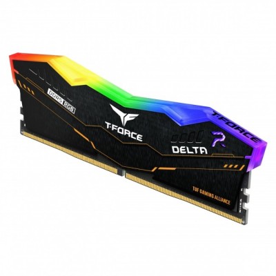 Ram TEAM GROUP T-FORCE DELTA TUF DDR5 5600MHz 32GB (2x16)RGB XMP 3.0 CL32 NERO