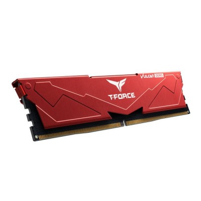 Ram TEAM GROUP T-FORCE VULCAN DDR5 6000MHz 32GB (2x16)RGB XMP 3.0 CL38 NERO