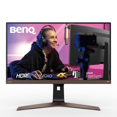 Monitor BenQ EW2880U 28'' UltraHD 4K IPS USB-C AMD Free-Sync LED Grigio Scuro