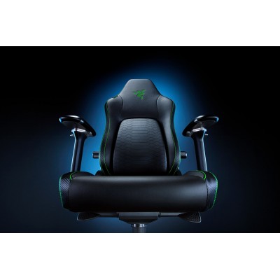 Sedia Da Gaming Razer Iskur V2 In Pelle Nera Verde