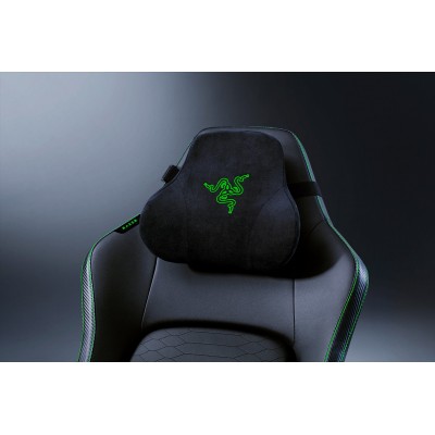 Sedia Da Gaming Razer Iskur V2 In Pelle Nera Verde