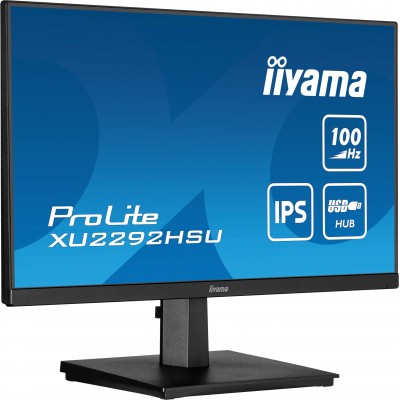 Monitor iiyama ProLite 22'' XU2292HSU-B6 Full HD IPS LED Nero Opaco