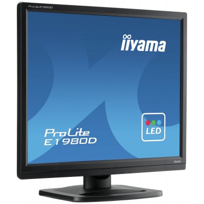 Monitor iiyama E1980D-B1 19'' SXGA TN 5 ms LED Nero