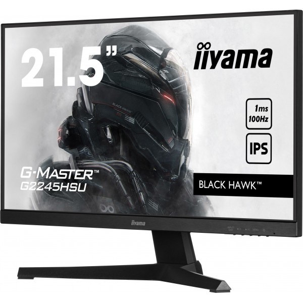 Monitor iiyama G-Master G2245HSU-B1 21'' FullHD IPS AMD Free-Sync LED Nero