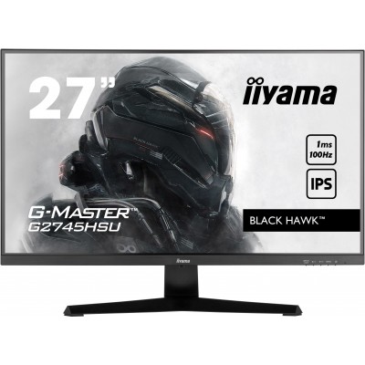 Monitor iiyama G-Master G2445HSU-B1 27'' FullHD AMD Free-Sync 75 Hz Nero Opaco