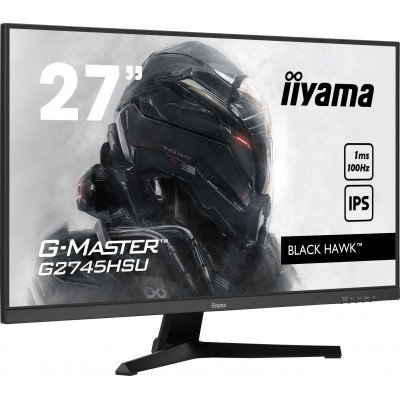 Monitor iiyama G-Master G2445HSU-B1 27'' FullHD AMD Free-Sync 75 Hz Nero Opaco