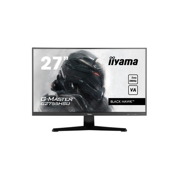 Monitor iiyama G-Master G2755HSU-B1 27'' Full HD VA HDMI DisplayPort Free-Sync USB Nero