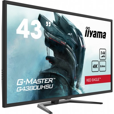 Monitor iiyama G-Master G4380UHSU-B1 43'' UltraHD 4K AMD Free-Sync VA Nero