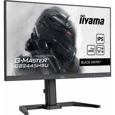 Monitor iiyama G-Master GB2445HSU-B1 24'' FullHD IPS AMD Free-Sync Nero Opaco