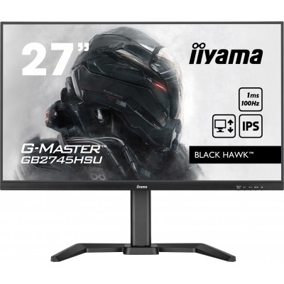 Monitor iiyama G-Master GB2745HSU-B1 27'' FullHD IPS AMD Free-Sync Nero Opaco