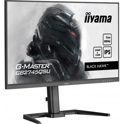 Monitor iiyama G-Master GB2745QSU-B1 27'' QHD IPS AMD Free-Sync Nero Opaco