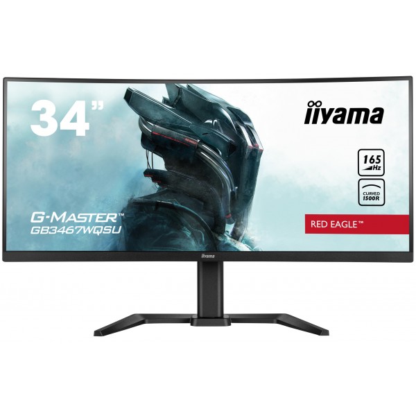 Monitor iiyama G-Master GB3467WQSU-B5 34'' WQHD VA AMD Free-Sync HDR Nero